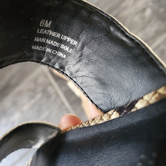 NEW Rebecca Minkoff Marciann Two Zipper Snakeskin - Picture 4 of 4